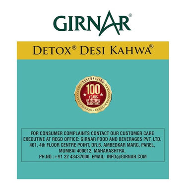 GIRNAR-Detox Green Tea – Desi Kahwa (36 Tea Bags)-90g